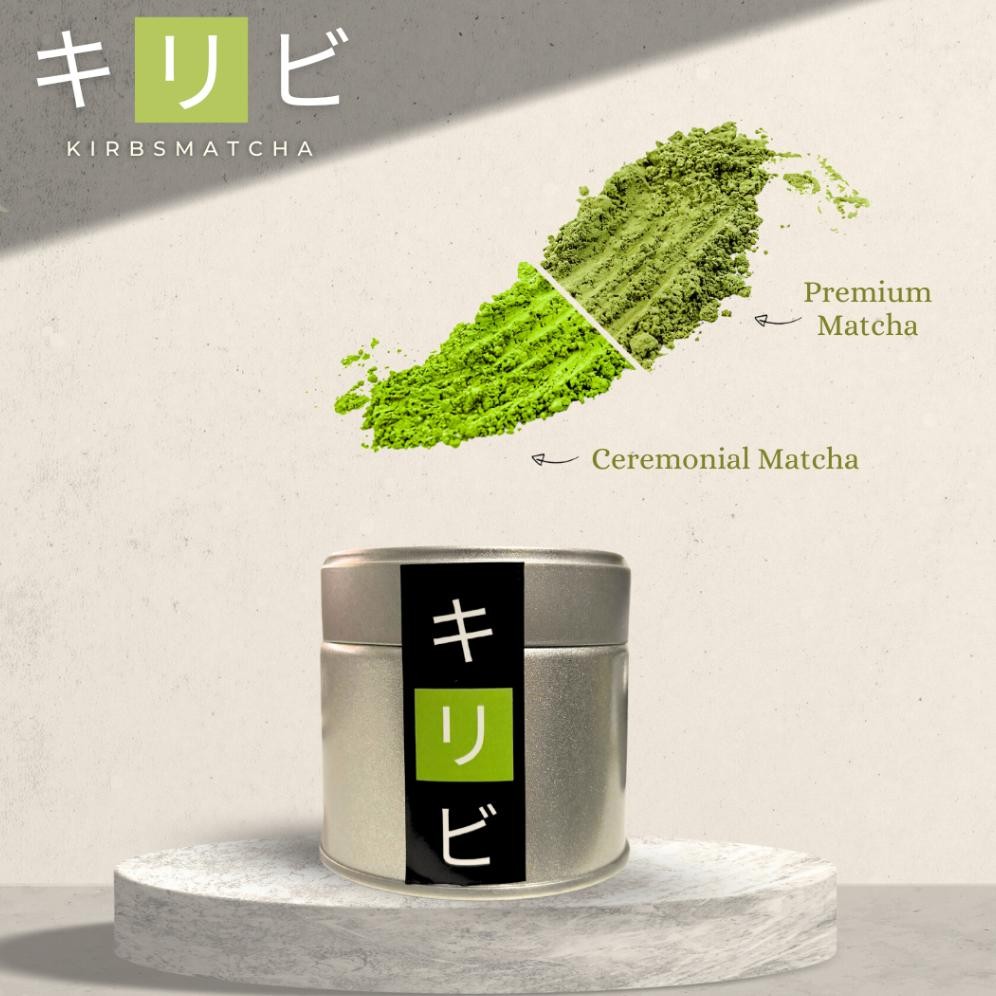 

30G Ceremonial Grade Matcha | Pure Japanese Greentea Powder | Kirbsmatcha