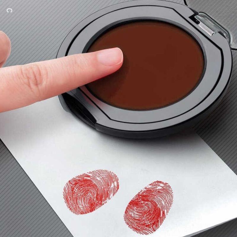 

Fingerprint Pad Bantalan Sidik Jari Thumb Print Pad Cap Jempol Sidik Jari Notaris Fingerprint Pad