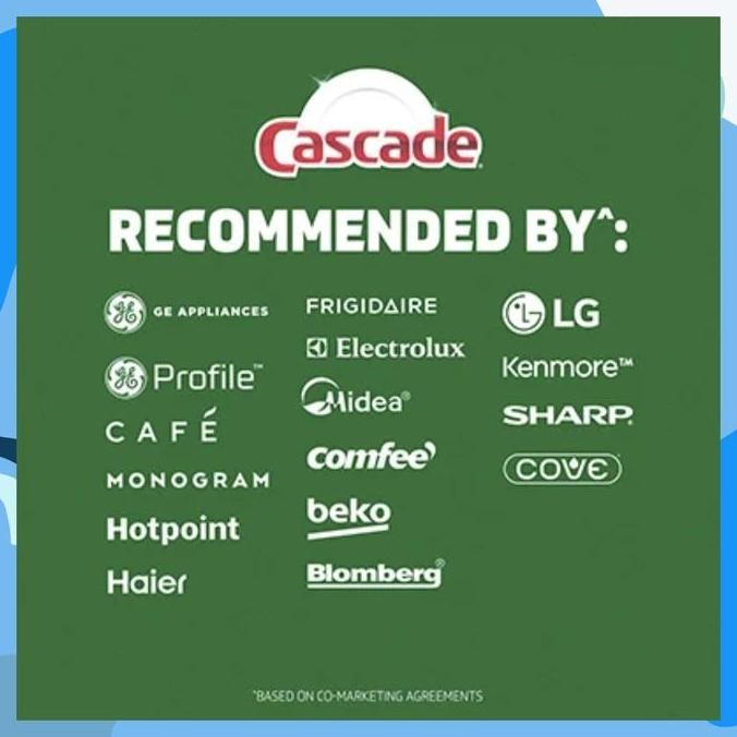 TERBARU - Cascade Platinum Plus Dishwasher Detergent Cascade Complete Dishwasher Detergent Kirkland 