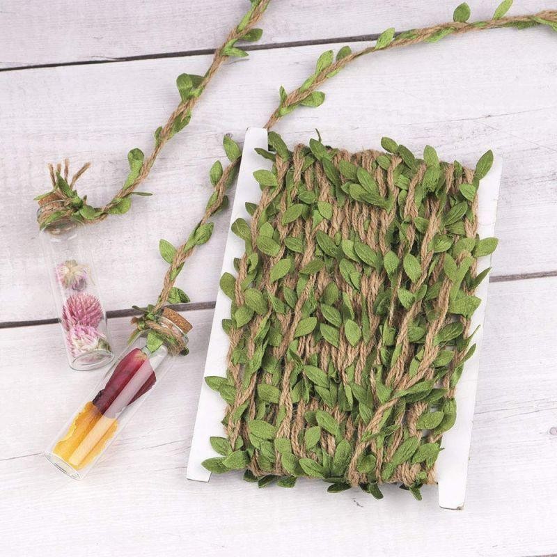 

Tali Daun Rambat Roll Per 5 Meter Jute Rope With Leaf Tali Rami Daun Untuk Dekorasi Pesta