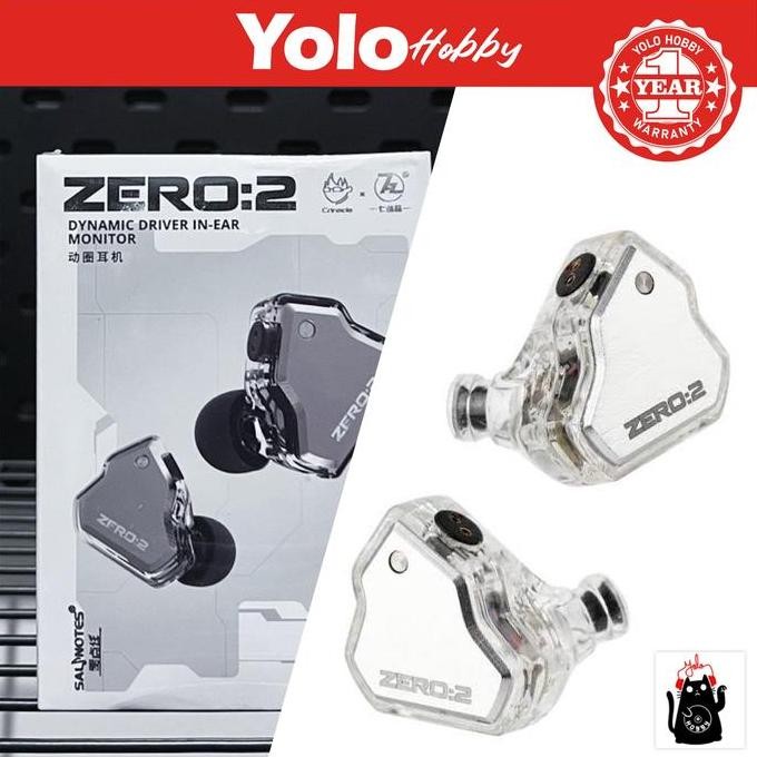Stock In 7Hz Zero 2 7Hz X Crinacle Zero : 2 Dynamic Driver In Ear Earphone