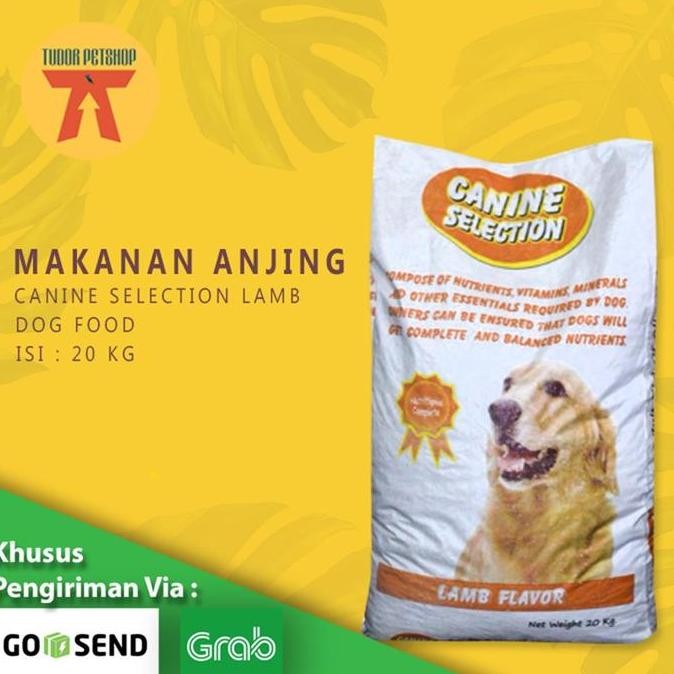 MAKANAN Anjing CANINE SELECTION RASA LAMB 20 KG / DOGFOOD