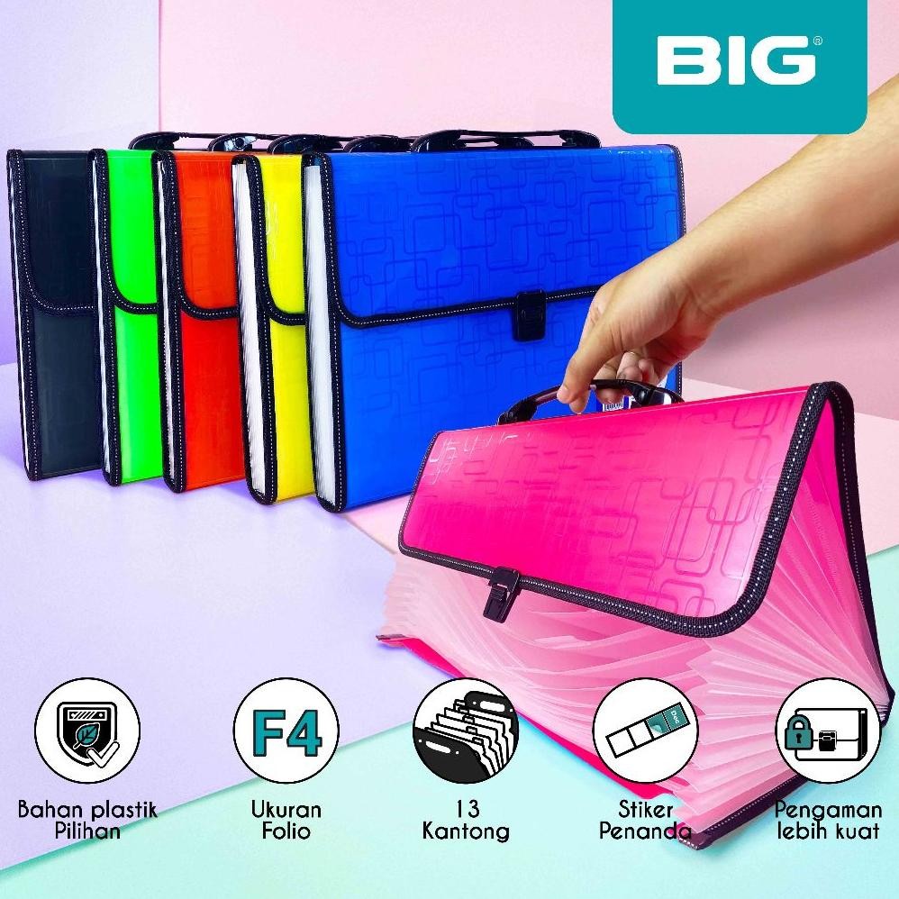 

TERMURAH BIG Expanding File/ Map Harmonika/ Organizer Dokumen F4 Folio 13 Poket Kunci XP-8005 Siap kirim