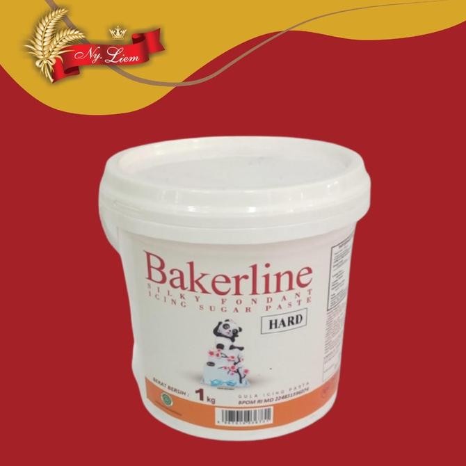 

BAKERLINE Silky Fondant White - Hard 1 kg
