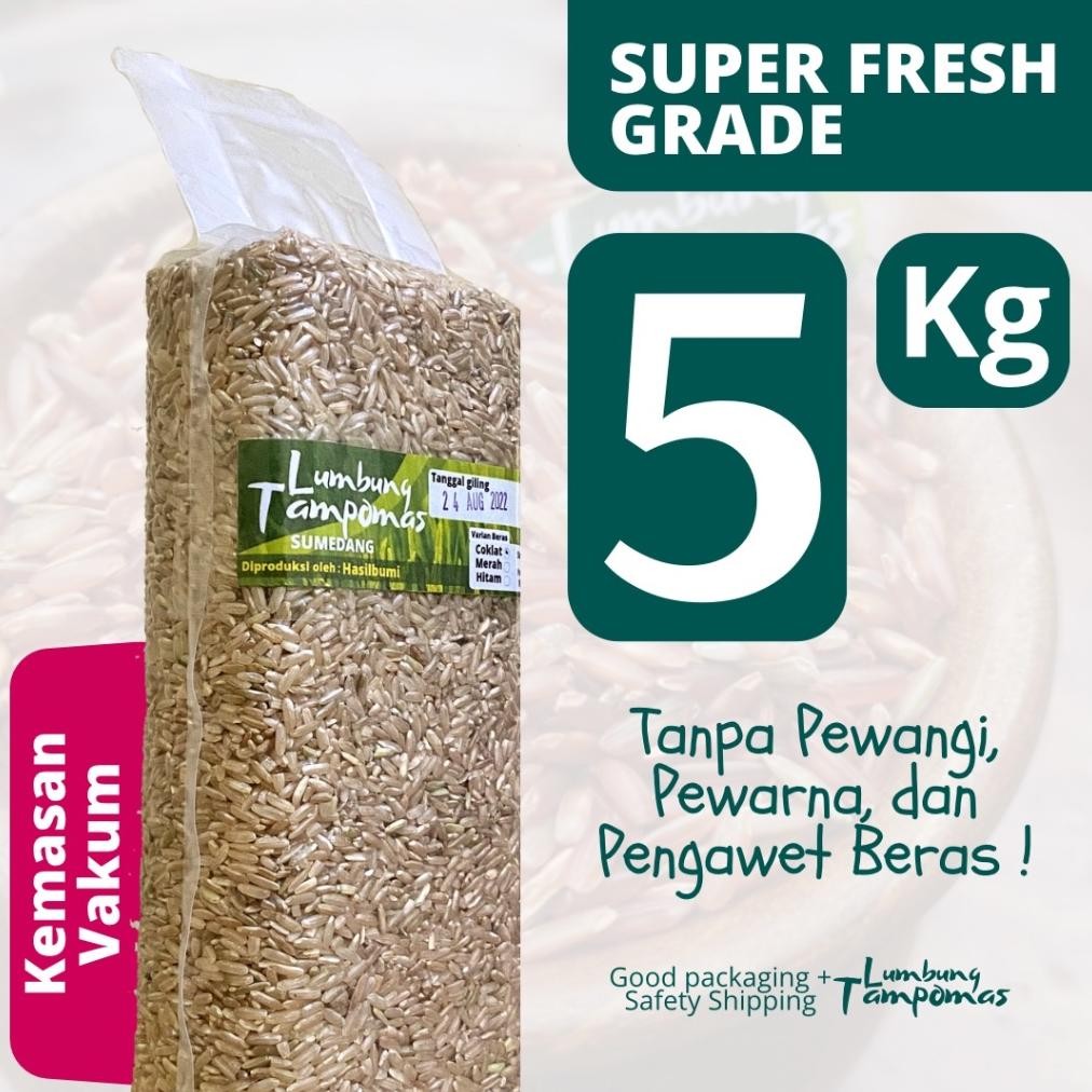 

Beras Coklat 5 Kg Asli Lumbung Tampomas