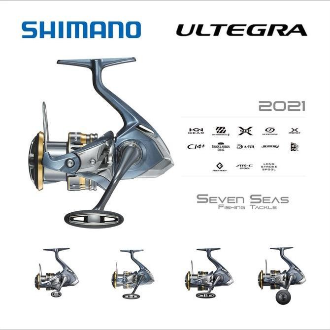 Shimano Ultegra 2021 1000 C2000 2500 C3000 4000 5000 Spinning Reel