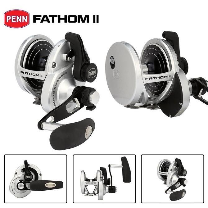 Penn Reel Pancing Overhead Fathom Ii Lever Drag Fthii10Xnldlh - Fthii30Ld2Lh - Fthii40Nld2Lh Handle 
