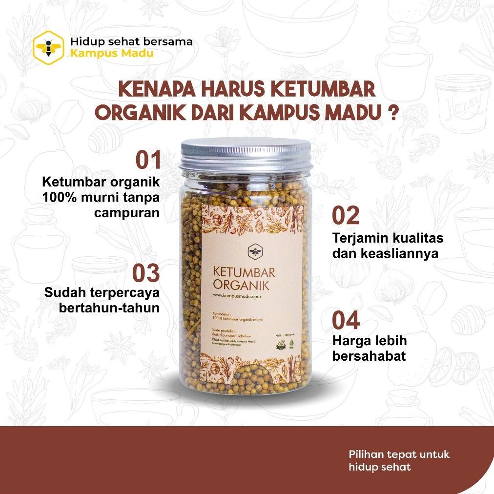 

Ketumbar organik 100% bahan herbal JSR dan Bumbu masak