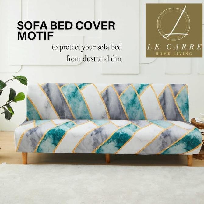 (SARUNG SOFA BED) Elastic Vintage Sofa Bed Cover Penutup Sofa Bed Sarung Sofa Bed