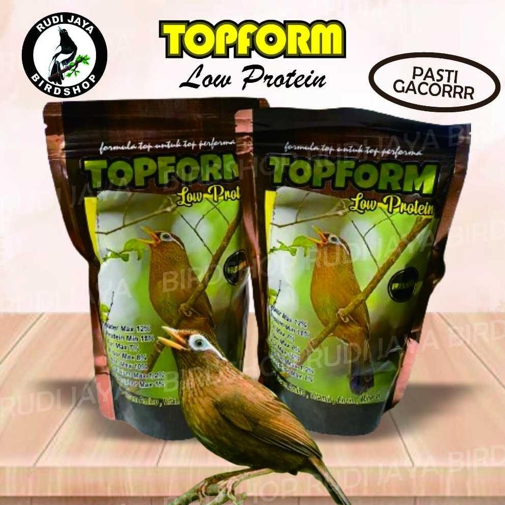 Hemat Dg-78 Freshmix Topform Top Form Voer Rendah Protein Pakan Makanan Burung Murai Kacer Cendet Pe