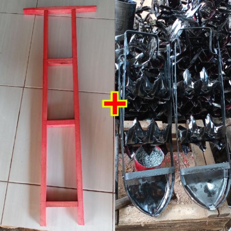 Odrok / Osrok / Gosrok Alat Penyiangan Padi dengan Gagang ( 14 cm)