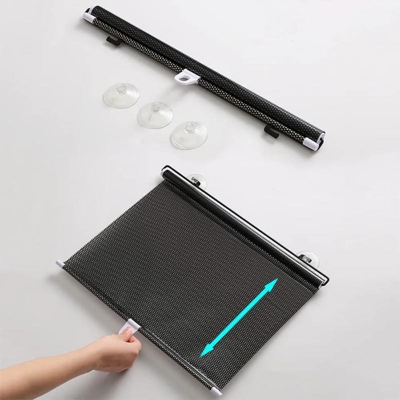 Tirai Pelindung Tirai Anti Tembus Pandang Tirai Kerai Untuk Rumah Jendela Kaca Depan Sun Block Cover