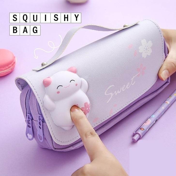

KOTAK PENSIL SQUISHY / TEMPAT ALAT TULIS BONEKA SQUISHY / SQUISHY / TEMPAT PERALATAN SEKOLAH / TEMPAT PENSIL SQUISHY | SQUISHI PENCIL CASE | KOTAK WADAH POUCH KOSMETIK ANAK REMAJA DEWASA