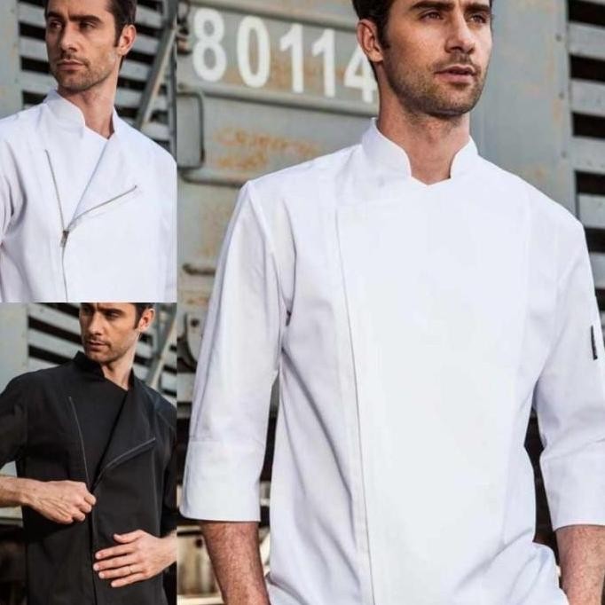 baju koki chef jaket koki seragam kerja jaket chef