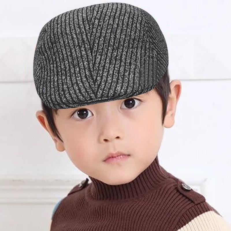 Topi Seniman / Kodok / Pelukis / Flat Cap WoolAnakKecil