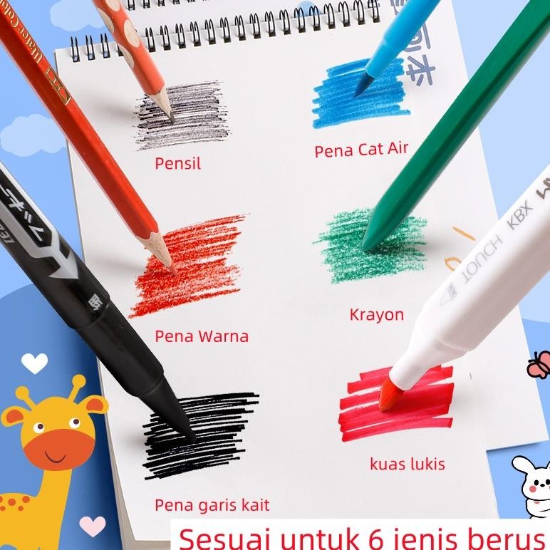 

Bahan Terbaik Voova A4 Drawing Book Buku Gambar Anak, Buku Gambar Polos A4, Drawing Book