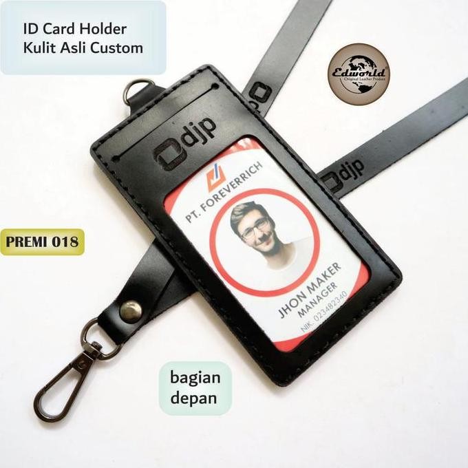 

DISKON ID Card Holder Premium Custom Semua Instansi