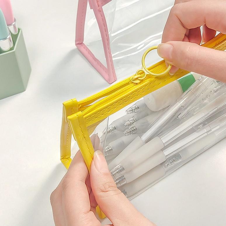 

Bisa Diandalkan Winzige Kotak Pensil Transparan Tempat Pensil Aesthetic Korean Pen Pouch Lucu Stationery Organizer Pencil Case Large Alat Tulis School Supplies Kotak Pensil Anak Perempuan Berwarna-Warni Pink School Stuff