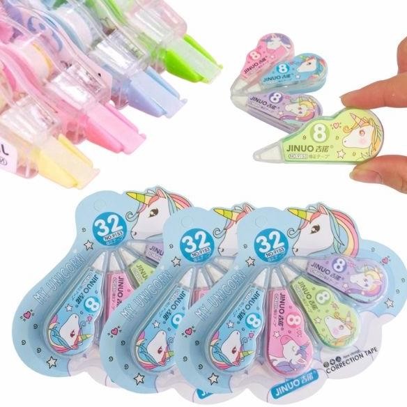 

Paling Dicari Sms Correction Tape Karakter 4 In 1 Penghapus Pulpen Roll Isi 4Pcs Karakter Lucu Unicorn Penghapus Pena Tip-Ex Kertas Mini 4In1 Tip Ex Set 4 Pcs