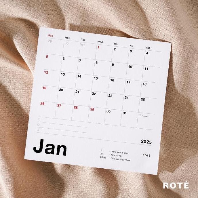 

PROMO kalender 2024 aesthetic kalender meja kalender duduk calendar 2024