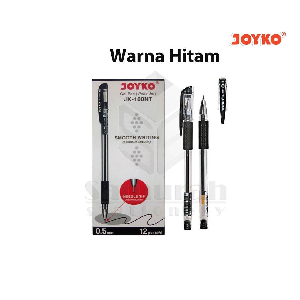 

Tangguh Gel Pen Joyko Jk 100 (Runcing) / Jk 100 Nt(Jarum) Pulpen Gelpen Jk-100 0.5 Mm / Bolpen Pengel Jk100