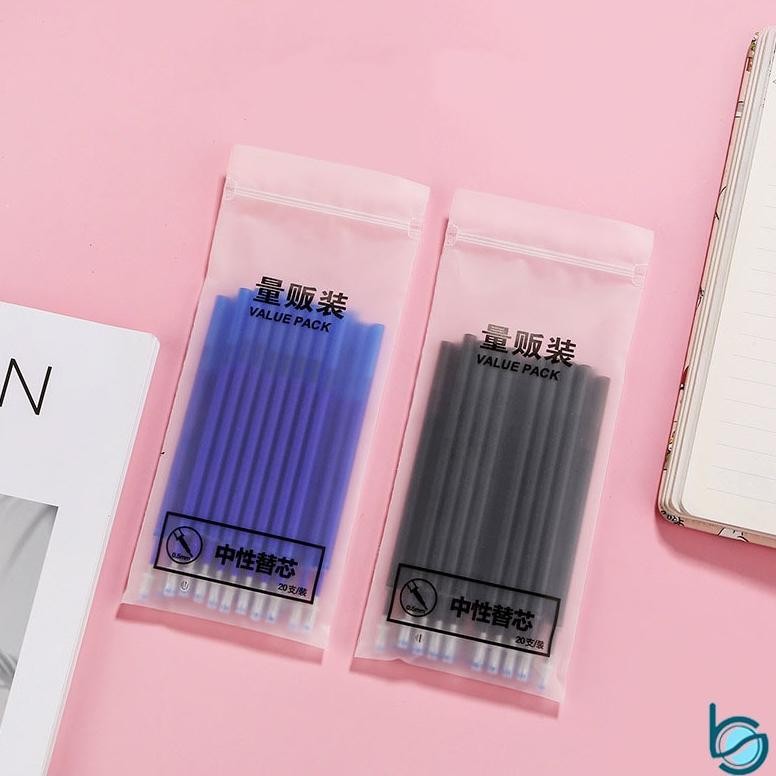 

Tangguh Isi Ulang Pulpen 20Pcs/Set /Refill Tinta Gel/Pena Gel Refill 0.38Mm - Best Stationary