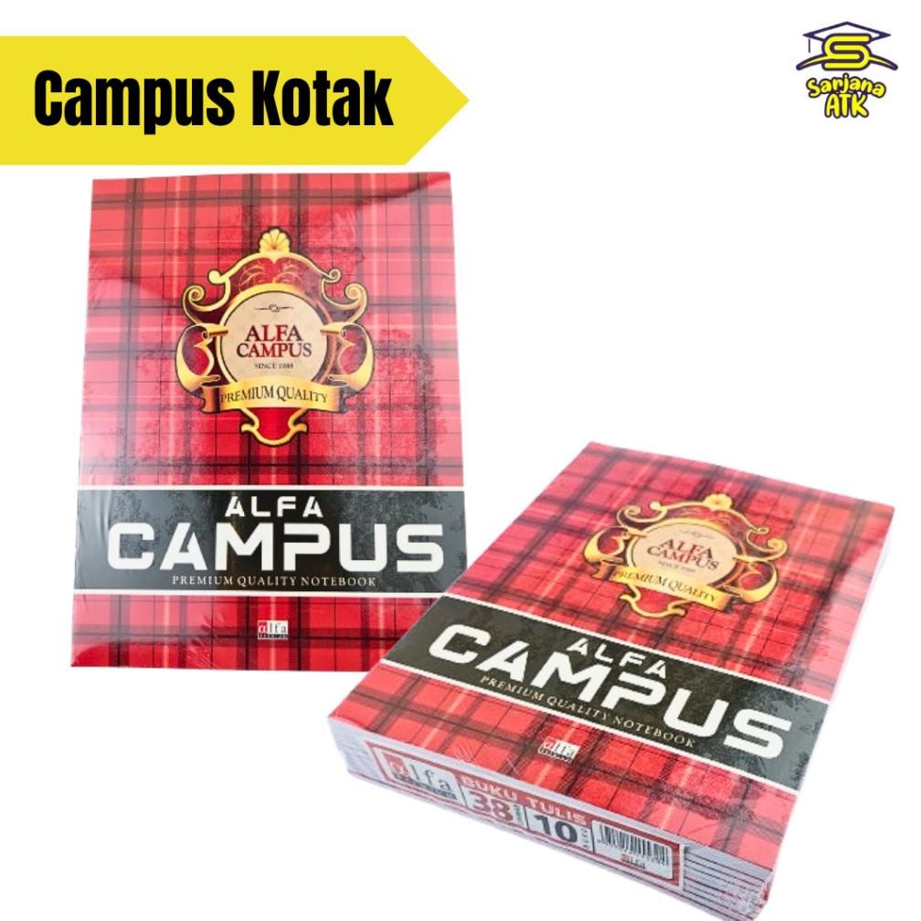 

Kualitas Terbaik (10Pcs) Buku Tulis Kraft Alfa / Buku Catatan Sekolah Sampul Coklat Alfa 32 & 38 Motif