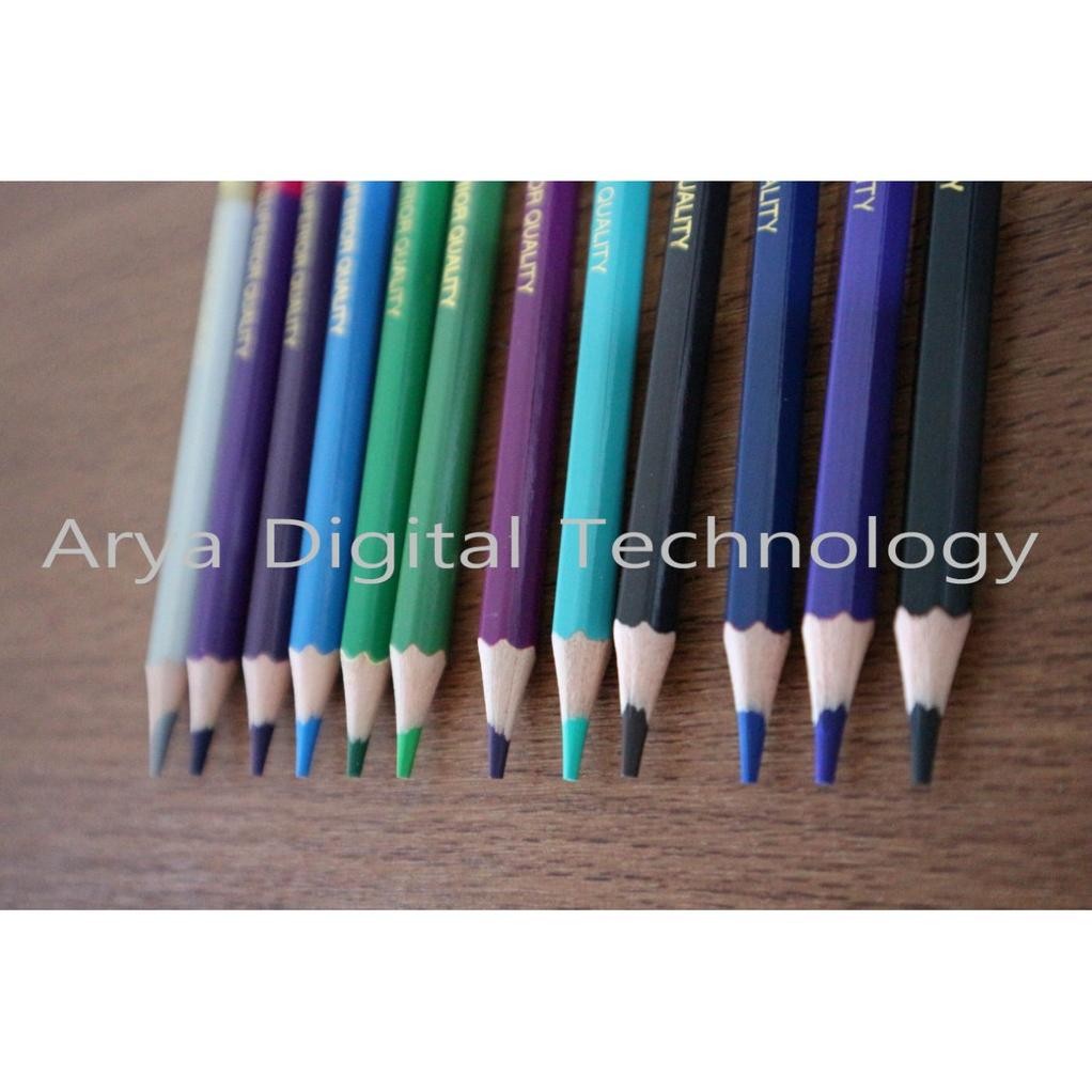

Cod Pensil Warna Kenko 24 Warna Cp-12 Fbc 12 Bicolor Pencil Murah Bagus
