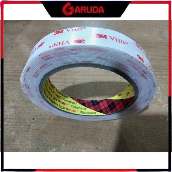 

BARU 3M VHB 4632 (PENGGANTI 3M 4032) UK 18MMX4,5M