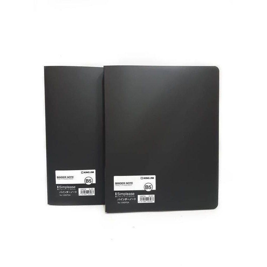 

MURAH MAP BINDER NOTE BESAR B5 LOOSE LEAF 26 RING HITAM KING JIM BAGUS
