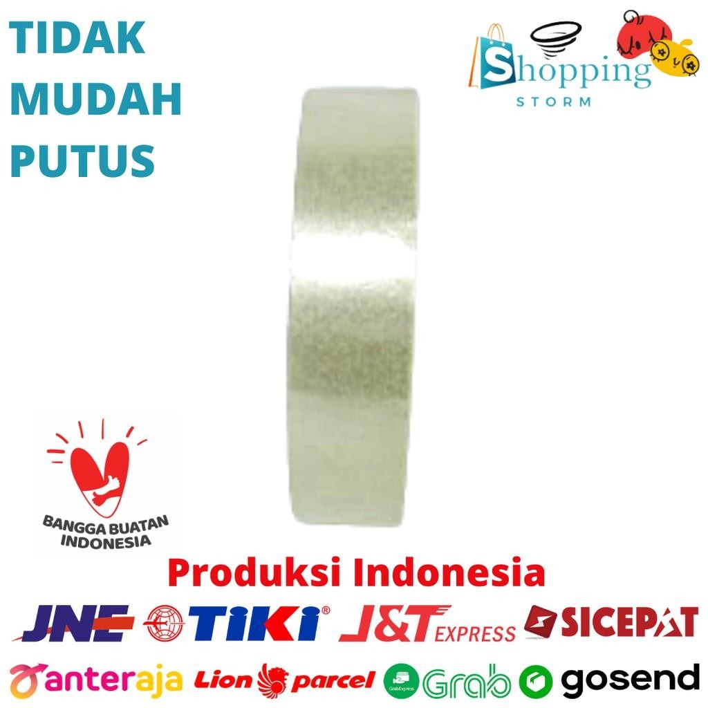 

Lakban Bening Isolasi Bening Tape Bening Rhinoceros Tape Clear 24Mm X 90Yard Lakban Bening Putih 1 Inci Isolasi Solasi Selotip Alat Tulis