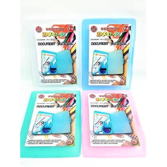 

TERMURAH FILE CASE DOKUMEN DFC-001 GUNINDO F4 FOLIO MAP HARD CASE TAS TENTENG