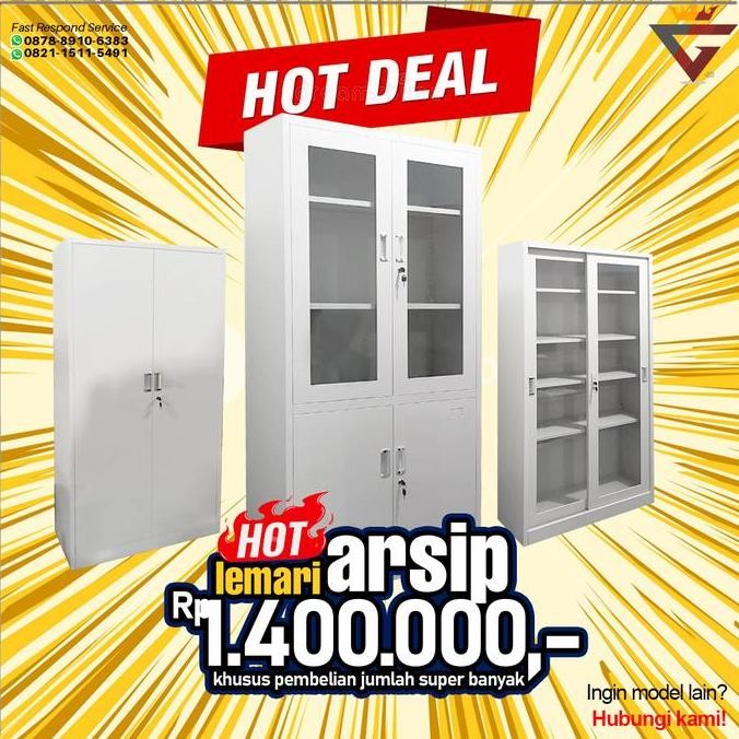 

PROMO Lemari Arsip Besi Kombinasi AA 33 SW