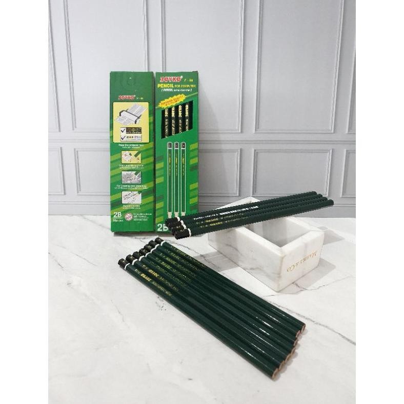 

Keunggulan (12Pc) Pensil Joyko 2B / Pensil 2B/2B Pencil