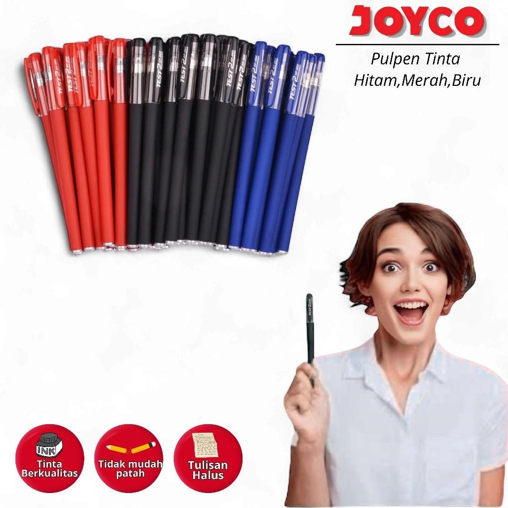 

Berkualitas Pulpen Tinta Hitam Isi 20 Pcs Menulis Menggambar Untuk Kantor Mahasiswa Pelajar Bisa Cod