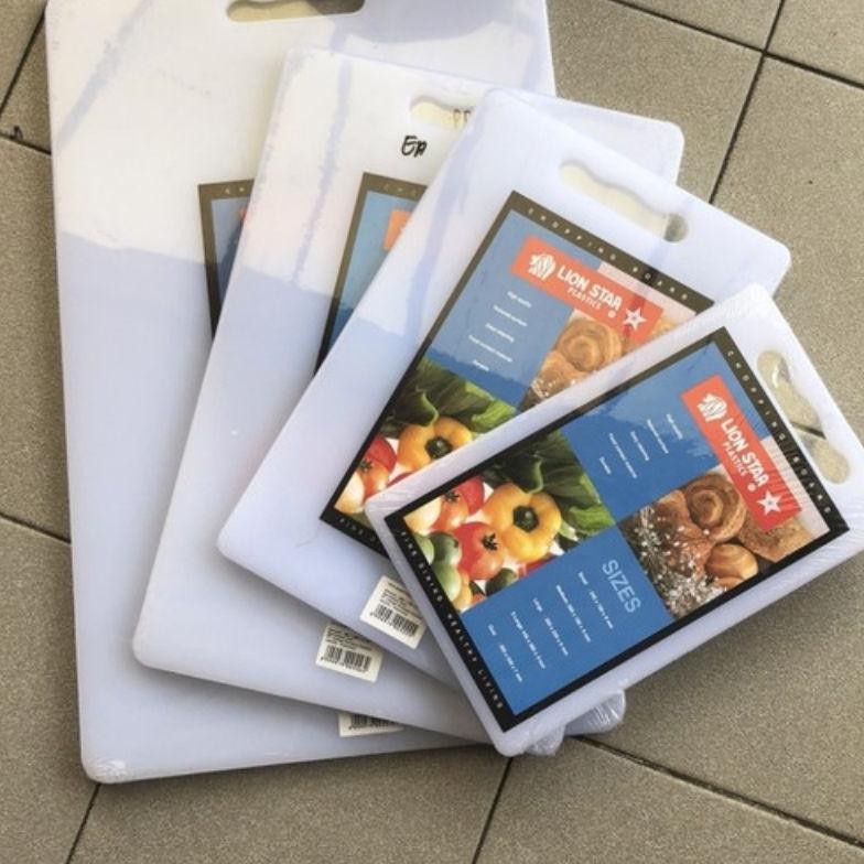 NEW Talenan Plastik L / Chopping Board / Talenan Kotak Lion Star Besar L