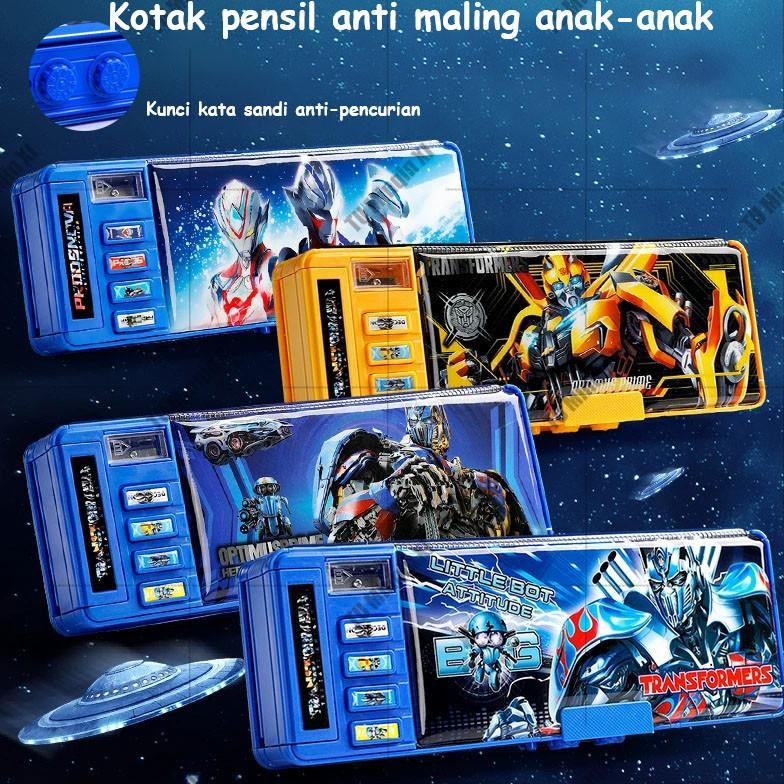 

NEW!!! Tempat Rautan Pensil Pensil Magnet Sandi Kotak Pensil Anak Kode Tempat Sandi Kunci Kombinasi Pensil Berkapasitas Besar Tombol Multifungsi Tempat Pensil Dua Sisi Tahan Air Dengan