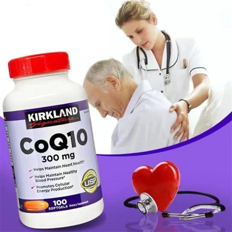 Kirkland Signature Coq10 300 Mg 100 Softgels Usa Made 100% Original