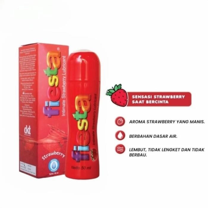 Fiesta Intimate Strawberry Lubricant 50 Ml