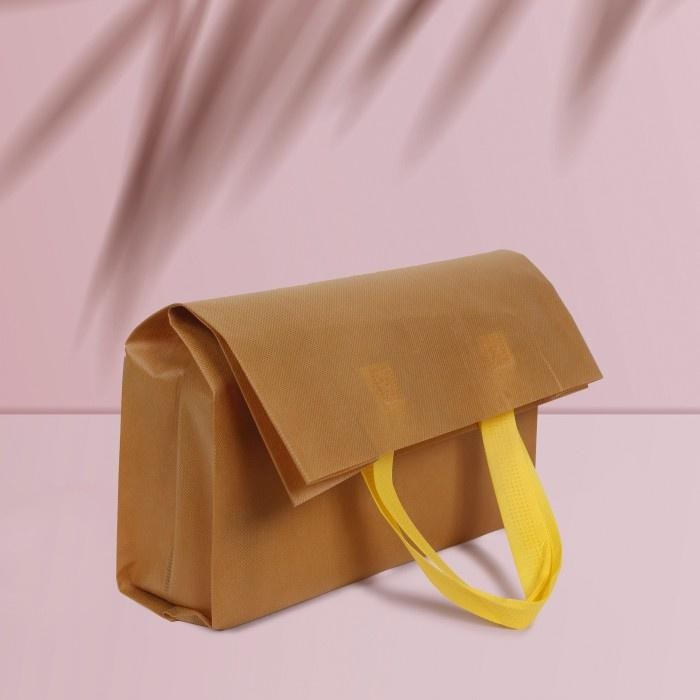 

Goodie Tote Bag Tali Polos Tas Kantong Kain Spunbond Tali