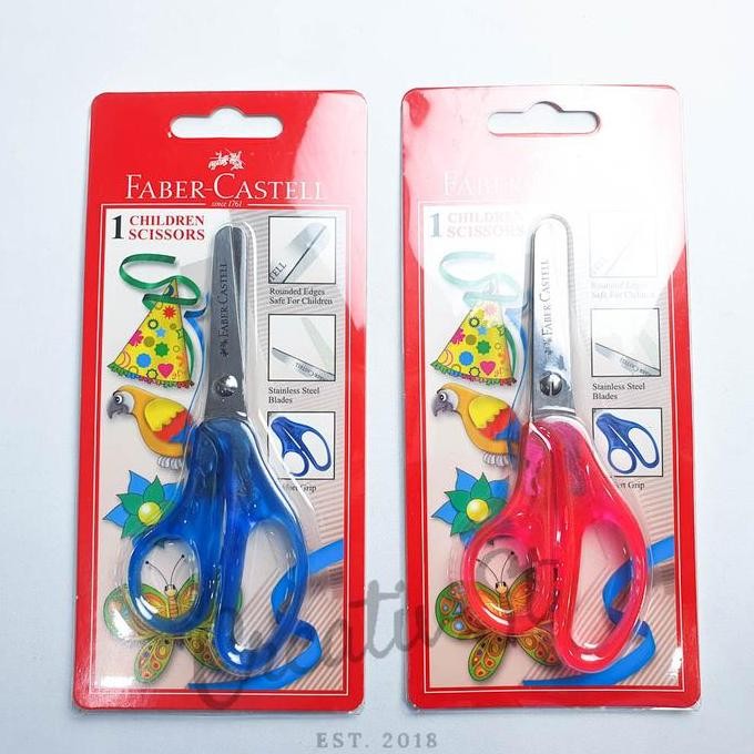 

Hot Promo !!! Faber Castell Faber-Castell Gunting Anak Children Scissors - A