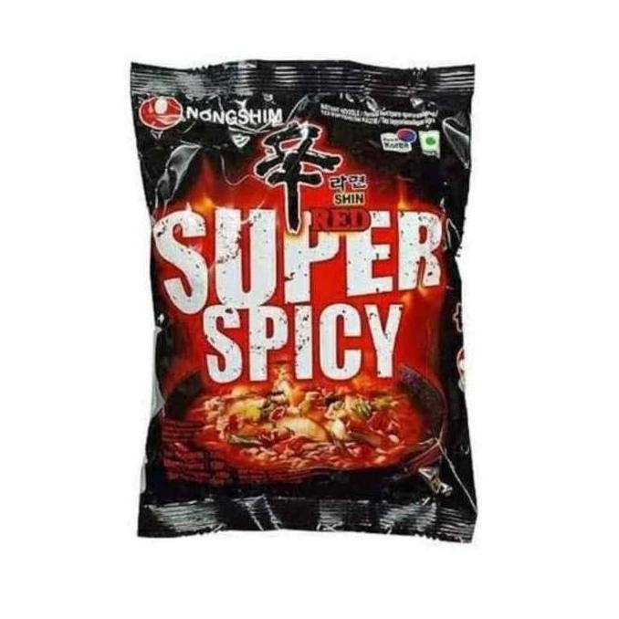 

] Nongshim Noodle Shin Ramyun RED Super Spicy 120GR