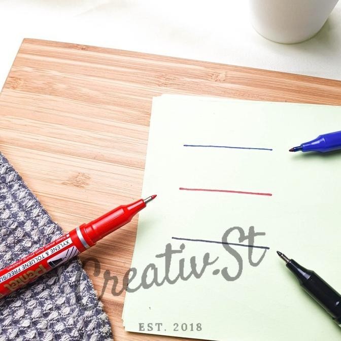 

Hot Promo !!! Pentel Permanent Marker Extra Fine Point - Nf450