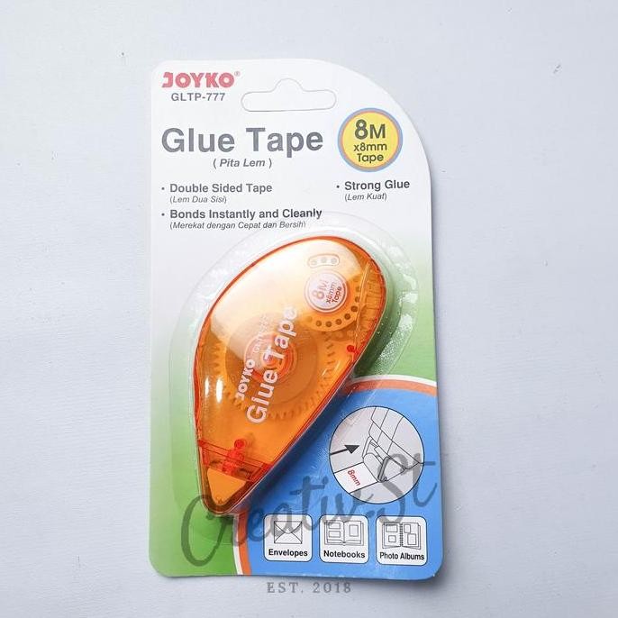 

Terlaris !!! Joyko Glue Tape Lem Kertas Bentuk Solasi Gltp-777