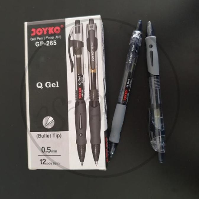 

Terlaris !!! Joyko Bolpen Gel Pen Q-Gel Gp-265 0.5Mm