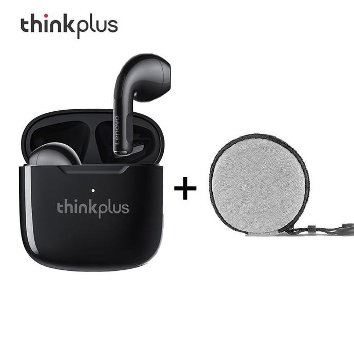 [+ POUCH] Thinkplus LP1 Headset Earphone Earbuds TWS Bluetooth Wireless Sound Hifi Stereo Coil Headp