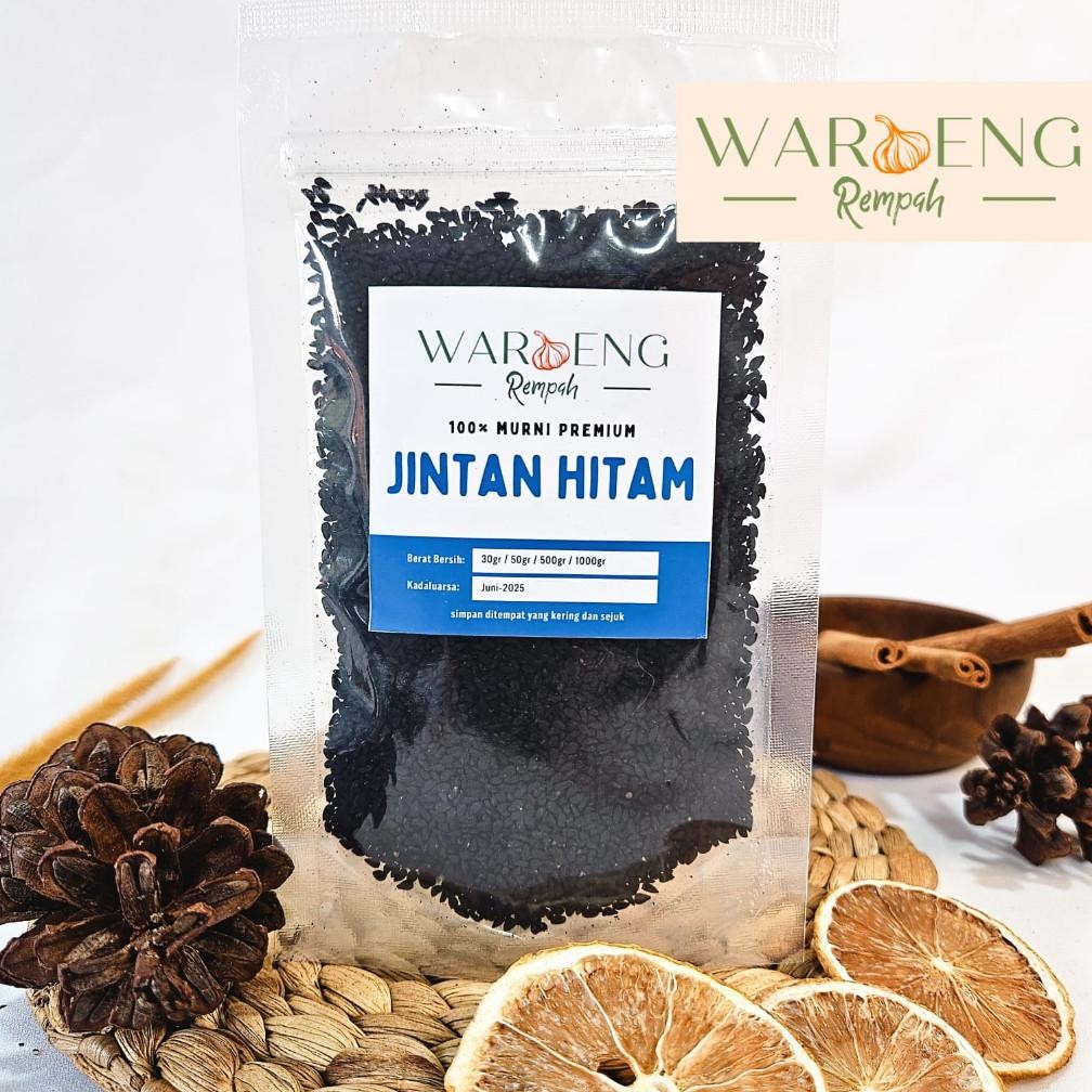 

Jintan Hitam Utuh / Habbatussauda / Waroeng Rempah Murah - Rempah MSH