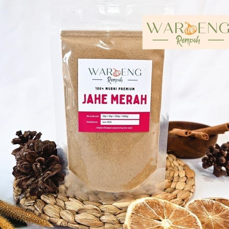 

Jahe Merah Bubuk / Ground Red Ginger / Waroeng Rempah Murah - Rempah MSH