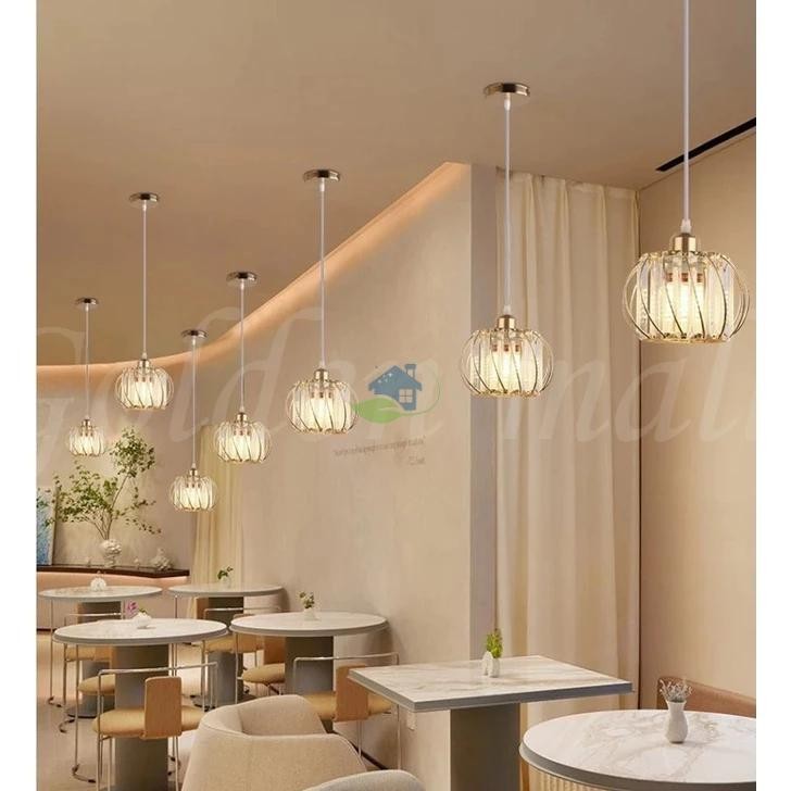 Cod Lampu Kristal Plafon Rumah Lampu Plafon Rumah Modern Bohlam E27 Ceiling Kristal Modern Crystal R