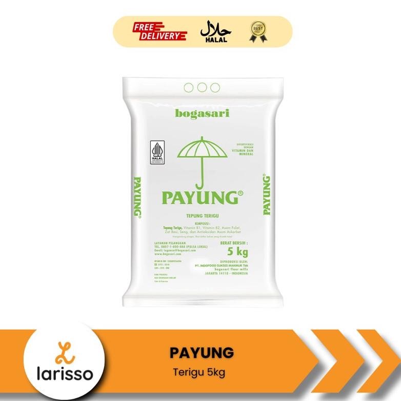 

READY STOCK Tepung Terigu Payung 5 Kg